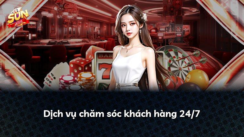 Dịch vụ chăm sóc khách hàng 24/7