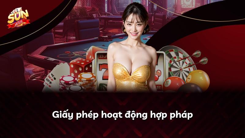 Giấy phép hoạt động hợp pháp