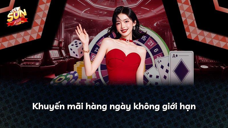 Khuyến mãi hàng ngày không giới hạn