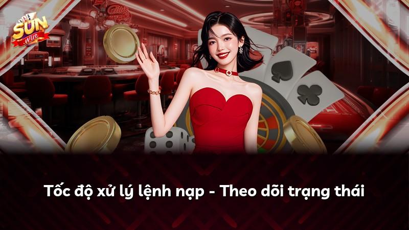 Tốc độ xử lý lệnh nạp - Theo dõi trạng thái