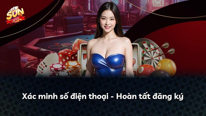 Xác minh số điện thoại - Hoàn tất đăng ký